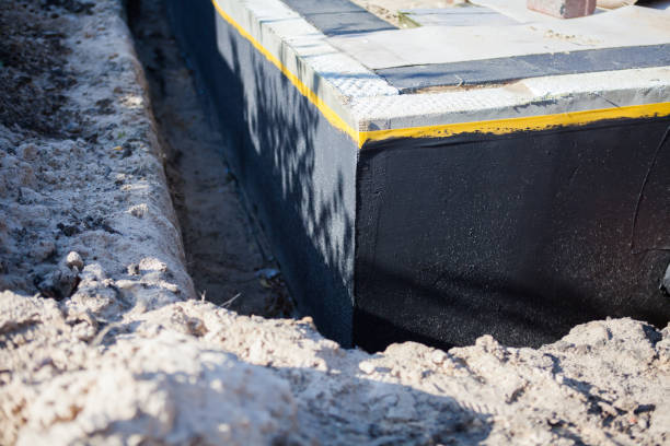 Residential Emergency Waterproofing installation at a Terre Haute, IN home by SJ Waterproofing Pros